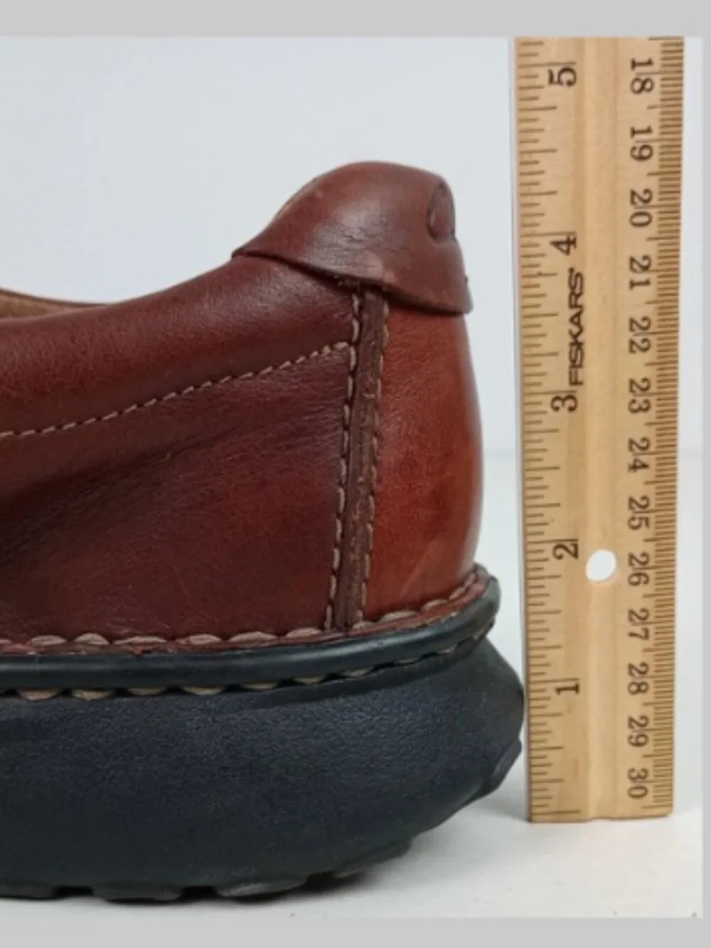 Clarks Nature II Mens 11M Brown Oxford Round Toe Lace up Leather‎ Dress Shoes